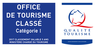 Logo Office de tourisme classé catégorie 1