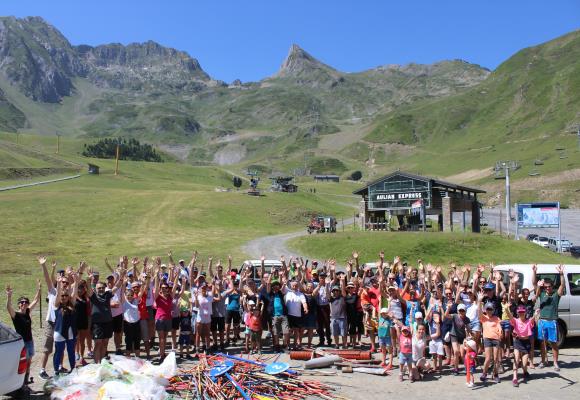 Opération Montagne propre -Station de Luz Ardiden - 0