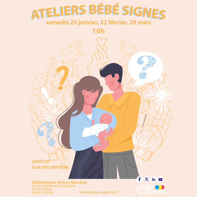 Atelier "Bébé signes" : le quotidien de bébé