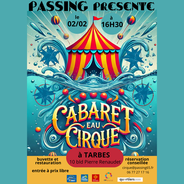 Cabaret Cirque "Eau" Le 2 fév 2025