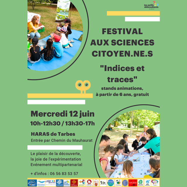 Festival Aux Sciences Citoyen.ne.s Le 12 juin 2024