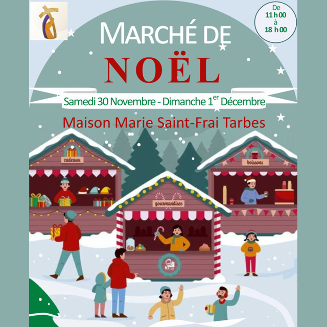 Marché de Noël de la Maison Marie Saint-Frai Du 30 nov au 1 déc 2024