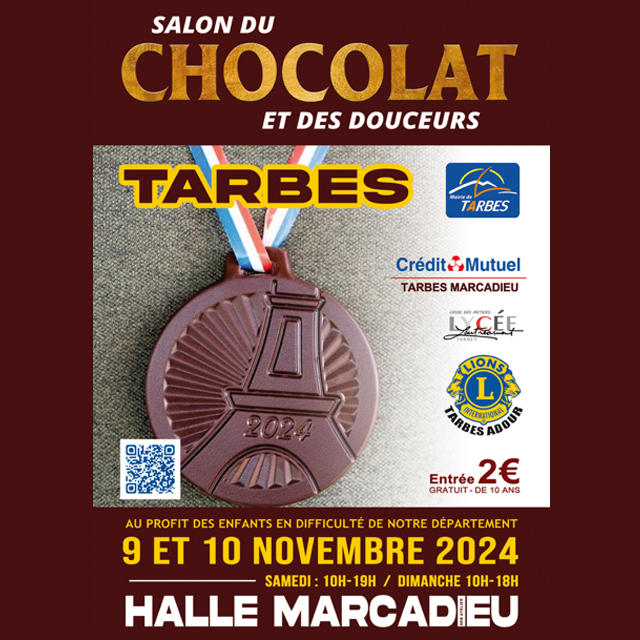 Salon du Chocolat et des douceurs Du 9 au 10 nov 2024